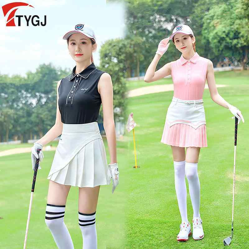 ゴルフ ノースリーブ レディース 女性用 ベスト トップス ストレッチ 伸縮性 吸汗速乾 通気性 スリムフ..