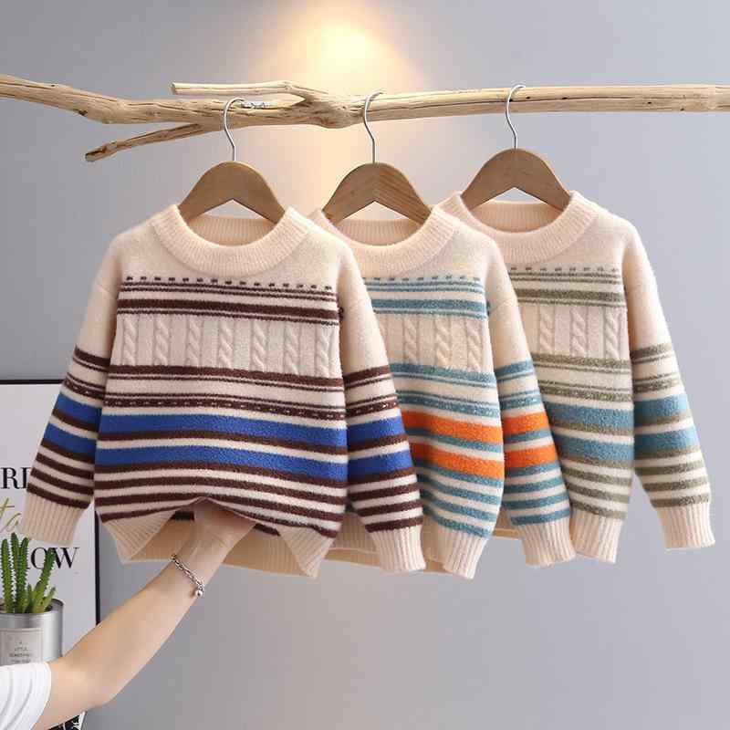 ニットセーター キッズ 女の子 ベビー 韓国風 おしゃれ プルオーバー ラウンドネック 柔らかい ポリエ..