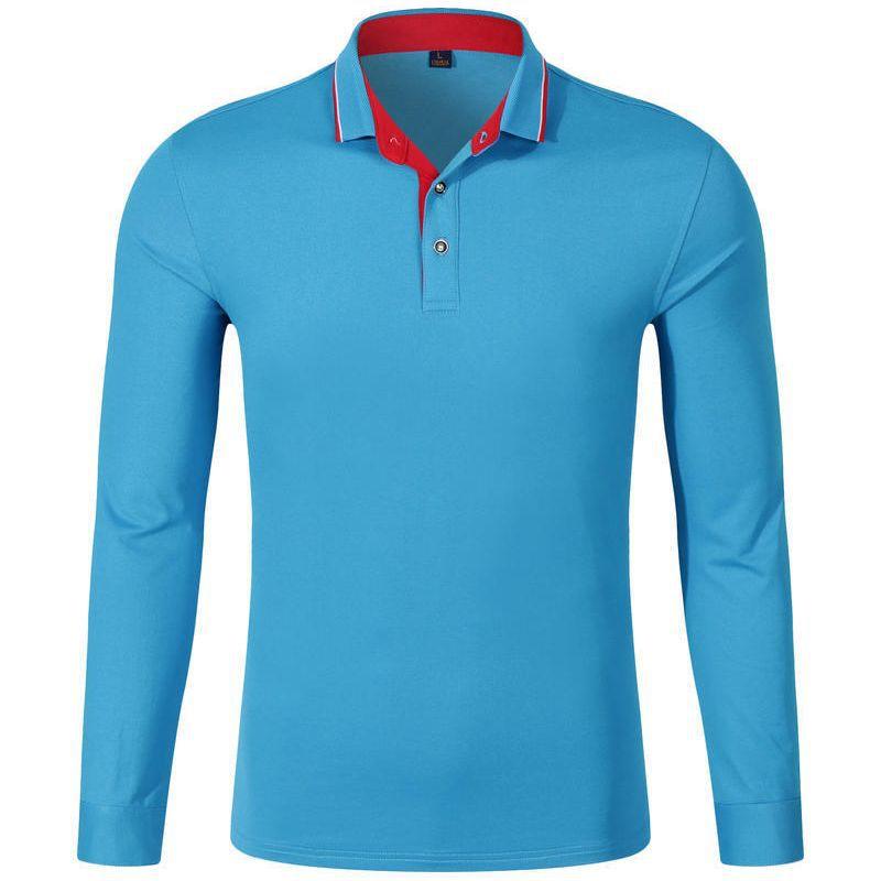 ポロシャツ メンズ ゴルフ 長袖 ロングスリーブ 高級感 コットン 吸湿速乾 ロゴ刺繍 スリムフィット ボ..