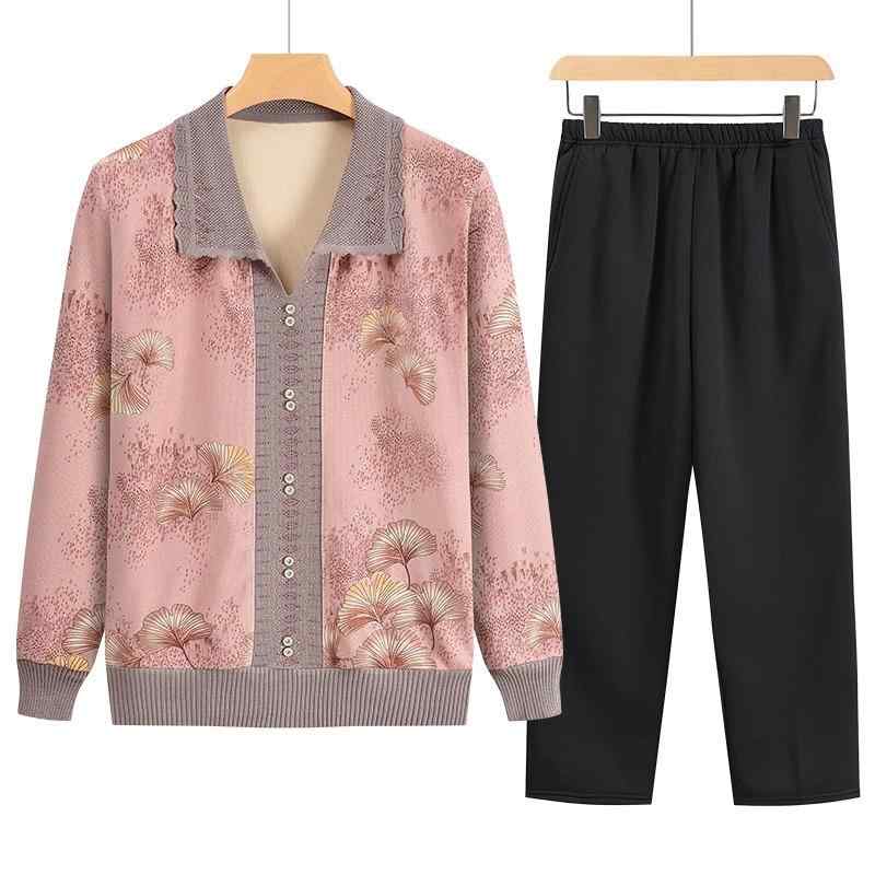 ニットセーター レディース シニア ミセス プルオーバー 春秋 トップス ウール混 長袖 POLO襟 ゆったり..