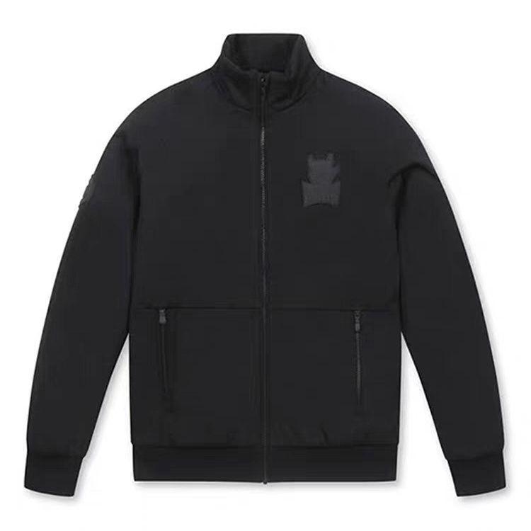 ゴルフ メンズ ジャケット ブルゾン 防寒 保温 秋冬 ブラック アウター ゴルフウェア スポーツウェア ..