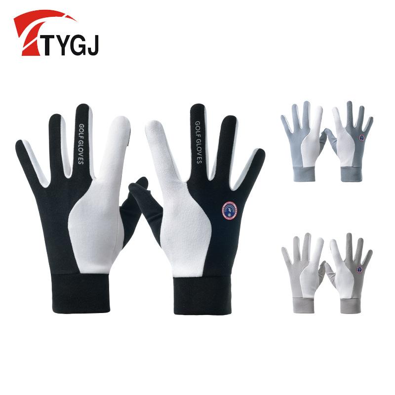 ゴルフグローブ メンズ 男性用 スポーツ手袋 秋冬 裏起毛 フリース 保温 防寒 滑り止め グリップ 耐摩..