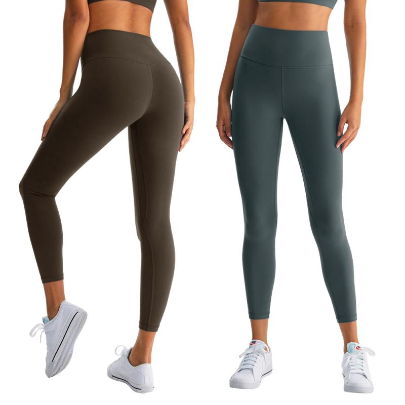 ヨガレギンス レディース 素肌感 起毛 秋冬 ロング丈 ハイウエスト ヒップアップ お腹引き締め 吸汗速乾 高伸縮 ヨガ フィットネス ジム トレーニング ランニング スポーツウェア タイツ