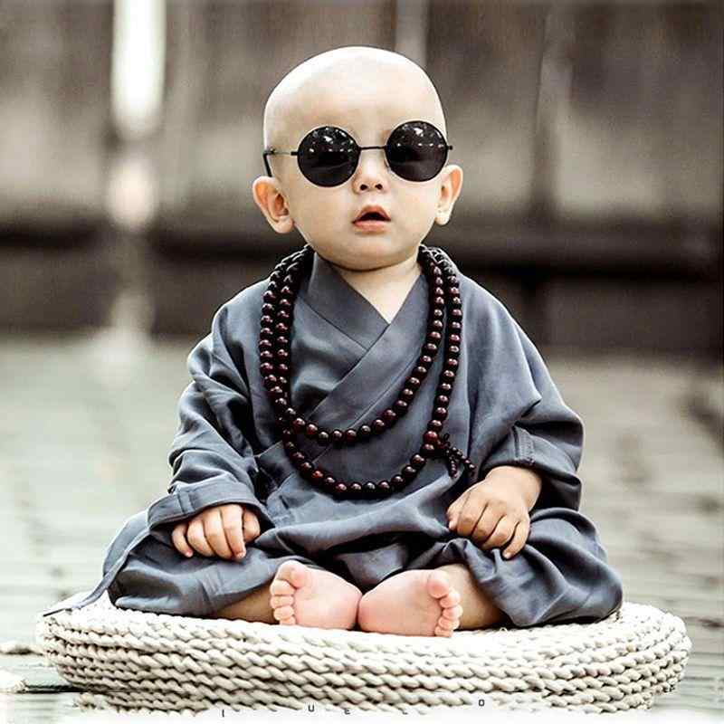 民族衣装 男の子 キッズ 男児 子供 和尚服 僧衣 時代劇衣装 発表会 舞台衣装 漢服 コスプレ カジュアル..