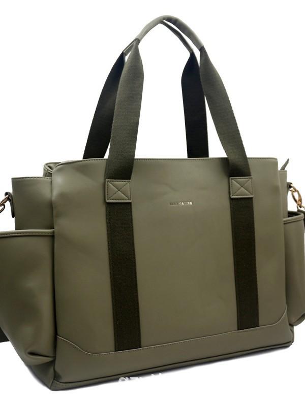 マザーズバッグ 大人の女性向け PU 多機能 大容量 おむつポーチ 哺乳瓶 保温 乾湿分離 撥水 上品 エレ..