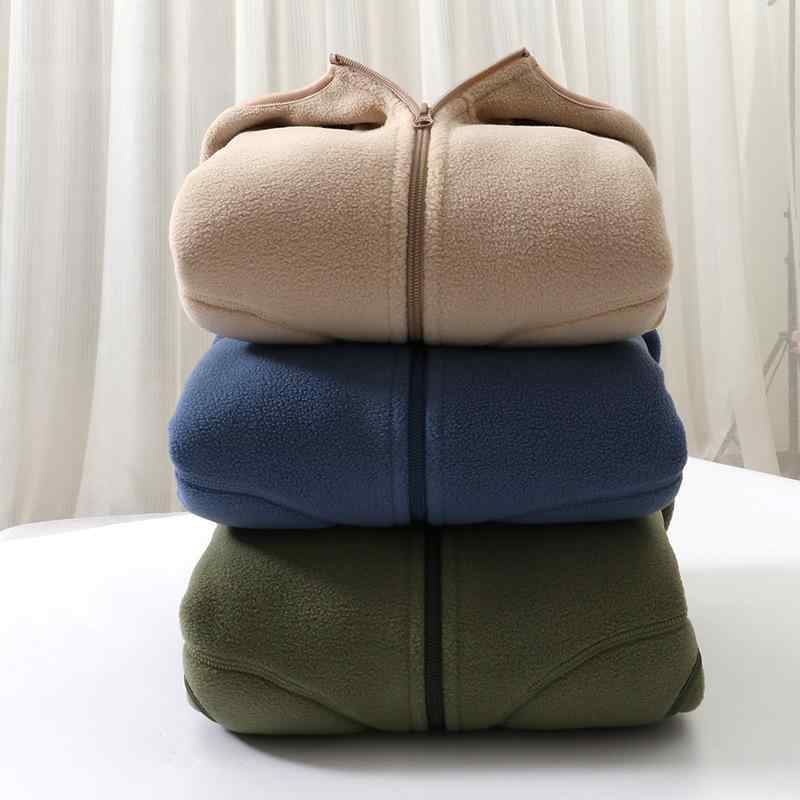 子供用アウター キッズ フリース ジャケット 親子 ペアルック 立襟 防風 防寒 ジャンパー 暖かい 110cm..