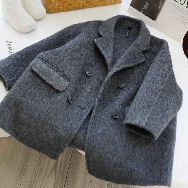 コート キッズ 男の子 子供服 秋冬 ファッション ウール アウター 中長丈 カジュアル 上品 普段使い お..