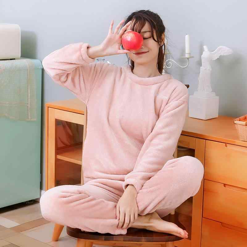 ・カテゴリ: セットアップ・素材: 珊瑚绒、ポリエステル・厚さ: 厚手・ネックライン: 無し・袖丈: 長袖・パンツ丈: 長ズボン・機能: リラックス、通気性、ホームウェア、保温、快適・対象: 女性・スタイル: 仙女風・カラー: 蜜汁红,落雪白,初恋粉,氧气藍,藏青藍,混沌灰,绿原精灵,魅绿樱桃,粉色円点,灰色星星・サイズ: M,L,XL,2XL,3XL・生地厚: 約301-350g/平方メートル・シームレス: 否・主材料の含有量: 100%