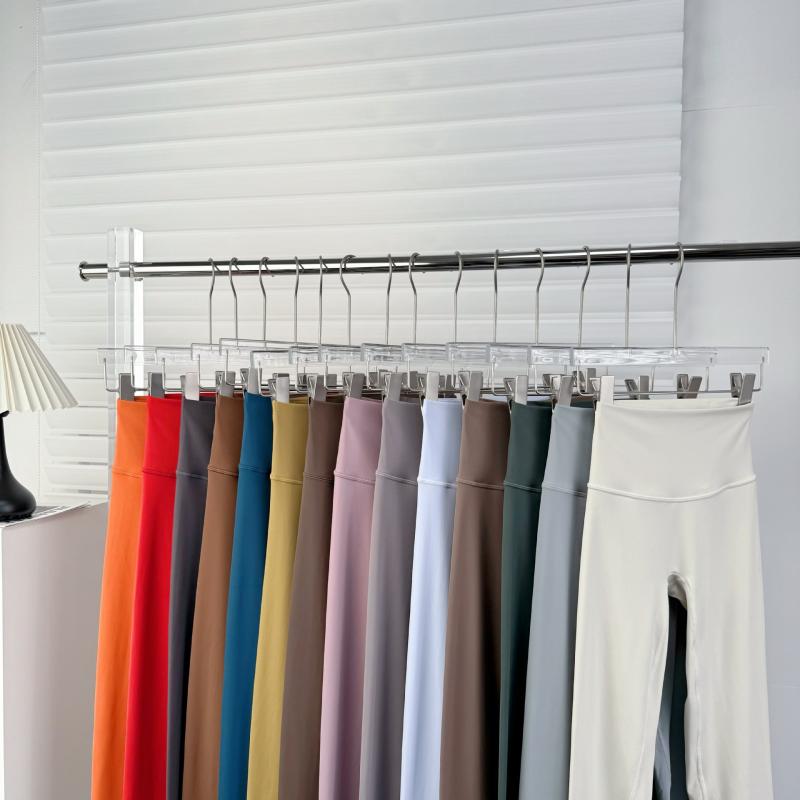 ヨガパンツ レディース 九分丈 アンクル丈 ストレスフリー シームレス 股下ラインレス 高伸縮 吸湿速乾 ソフトタッチ 通気性 ナイロン スパンデックス タイトフィット フィットネス スポーツ ピラティス バックポケット付き