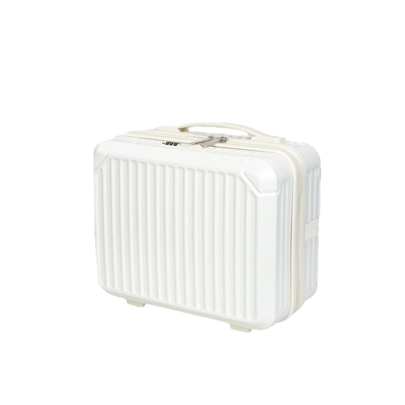 化粧ポーチ レディース トラベル ラゲージ コスメボックス ABS PC 大容量 46cm グレー ワインレッド ホ..