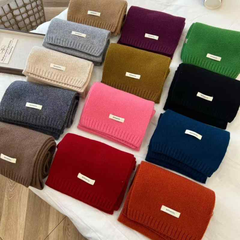 マフラー ウール レディース メンズ 100% オーストラリア産 ウール 秋冬 保温 ニット ミディアム丈 ベ..