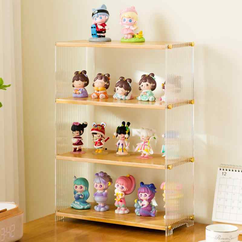 収納ケース アクリル製 コレクションケース フィギュアケース 透明 ディスプレイケース 卓上 整理整頓 ..