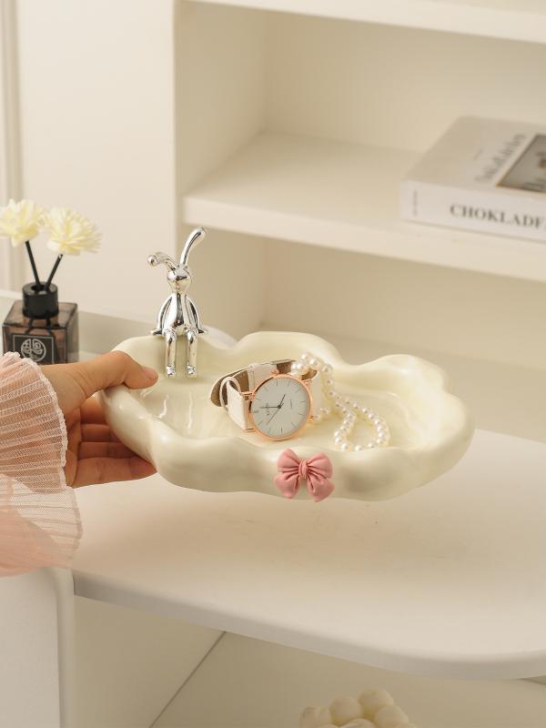 小物入れ 陶器 卓上収納ボックス リモコンラック キーケース アクセサリーケース ドレッサー収納 雑貨..