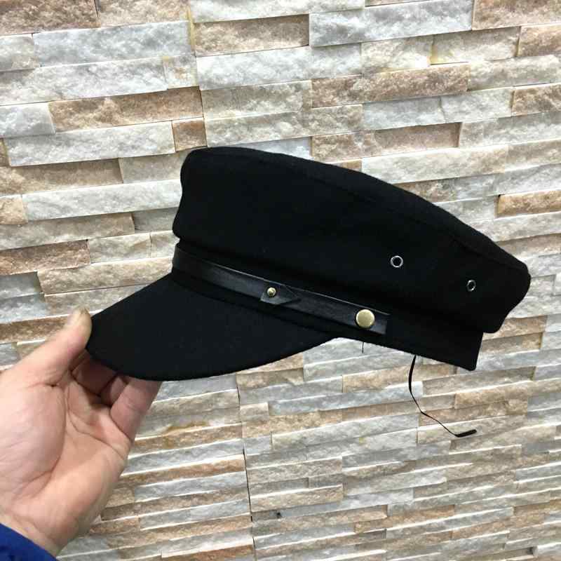 ベレー帽 レディース 秋冬 帽子 毛織物 ハンチング 小顔効果 英国風 レトロ マリンキャップ 日よけ S M..