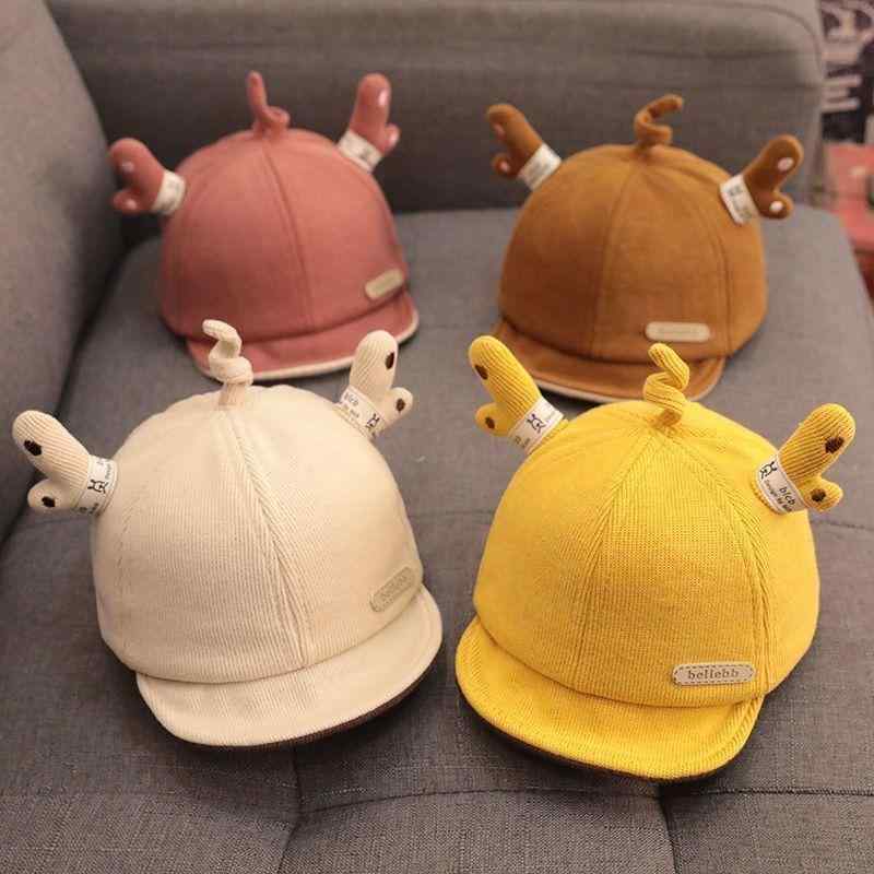 帽子 ベビー 春秋 薄手 綿 男の子 女の子 子供 鸭舌帽 かわいい いちご柄 調節可能 6ヶ月 1歳 2歳 日よけ 通気性 防風