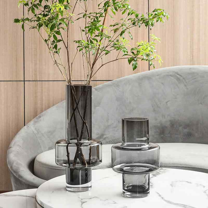 花瓶 北欧 创意 ガラス 花瓶 花器 ダイニング テーブル リビング 花束 ドライフラワー アレンジメント ..