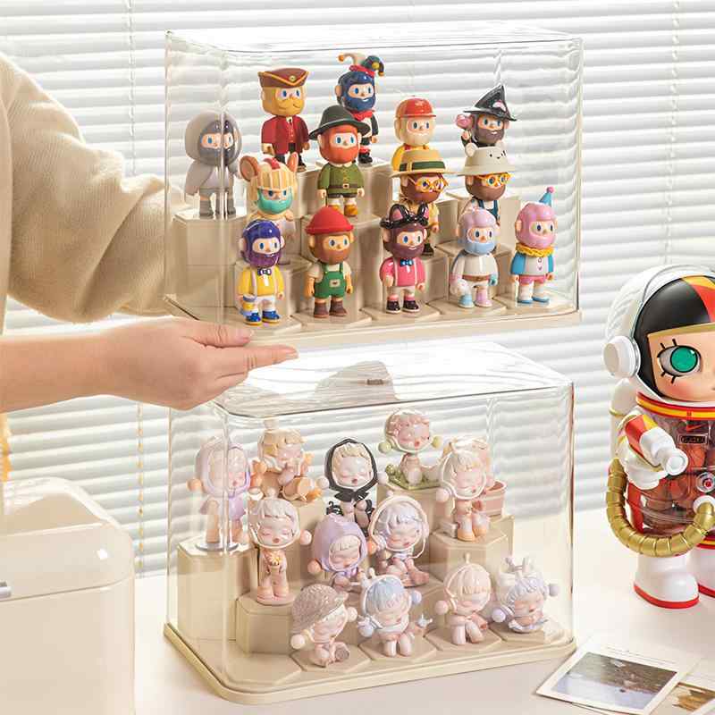 フィギュア ケース コレクションケース 透明 アクリル 防塵 手办 积木 収納 リビング 寝室