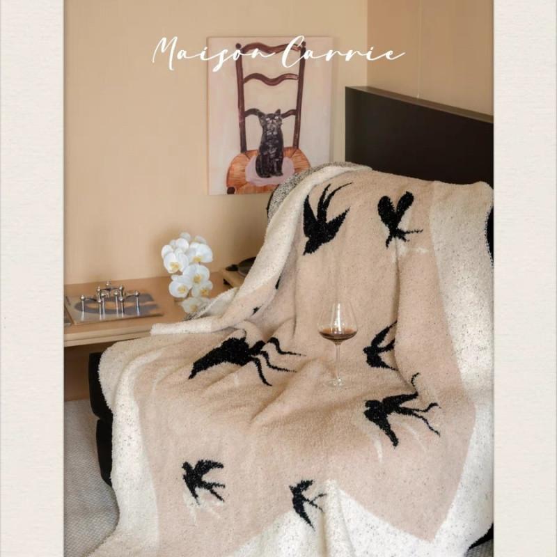 ブランケット 毛布 中華風 レトロ アンティーク風 フランネル ソファーカバー タオルケット ベッドスロー オフィス 昼寝 ひざ掛け 春秋