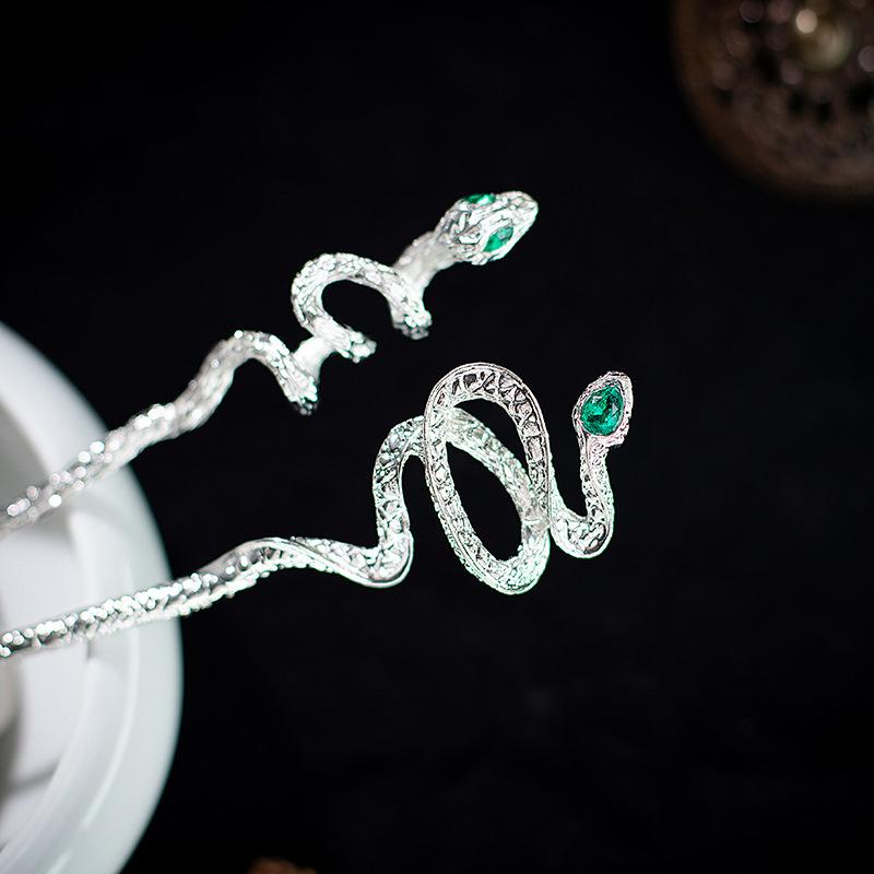 ヘアアクセサリー レディース 髪飾り 苗族風髪留め エスニック合金ヘアピン U字型 写真撮影 舞台 発表会 結婚式 お祭り コスプレ イベント