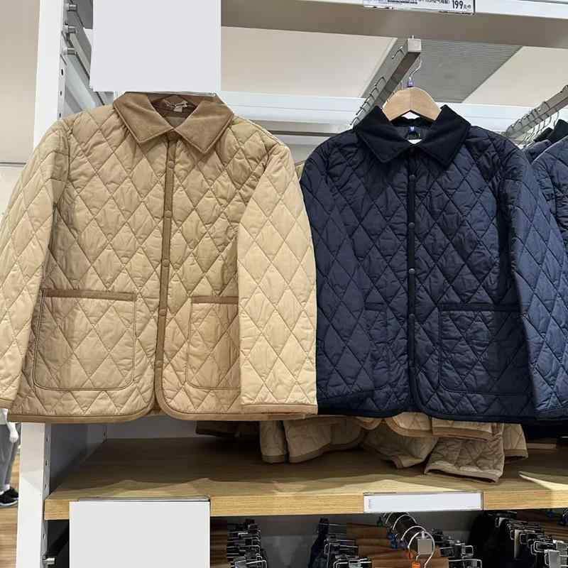 アウター 男の子 女の子 キッズ 子供 秋冬 格子柄 キルティング シャツ型 中綿入り 防水 撥水 ジャケッ..