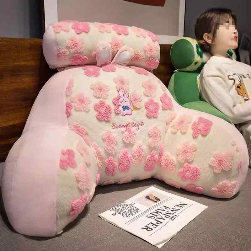 クッション レディース ベッド ソファ ぬいぐるみ ハスキー 恐竜 サメ ウサギ クマ 背もたれ 枕 腰枕 ..