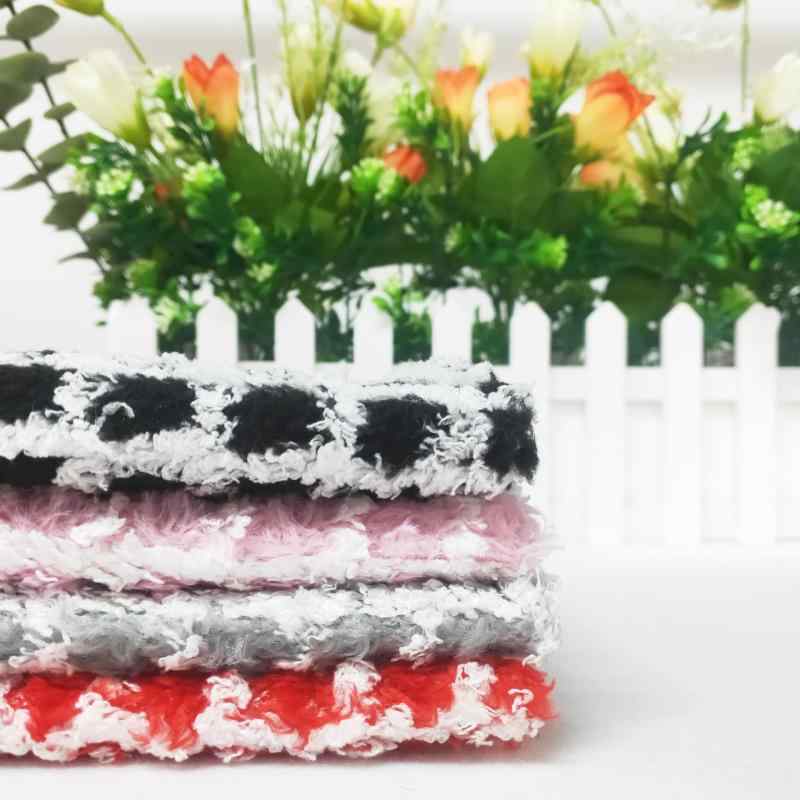 子供服 アウター 秋冬 格子柄 ボア 帽子 玩具 バッグ 抱き枕 生地 提花 geometric ポリエステル100%