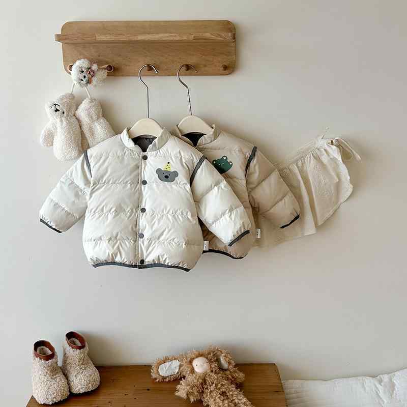 ベビー服 子供用 ダウンジャケット 秋冬 男の子 アウター 70 80 90 100 中綿 あったか かわいい 防寒着..