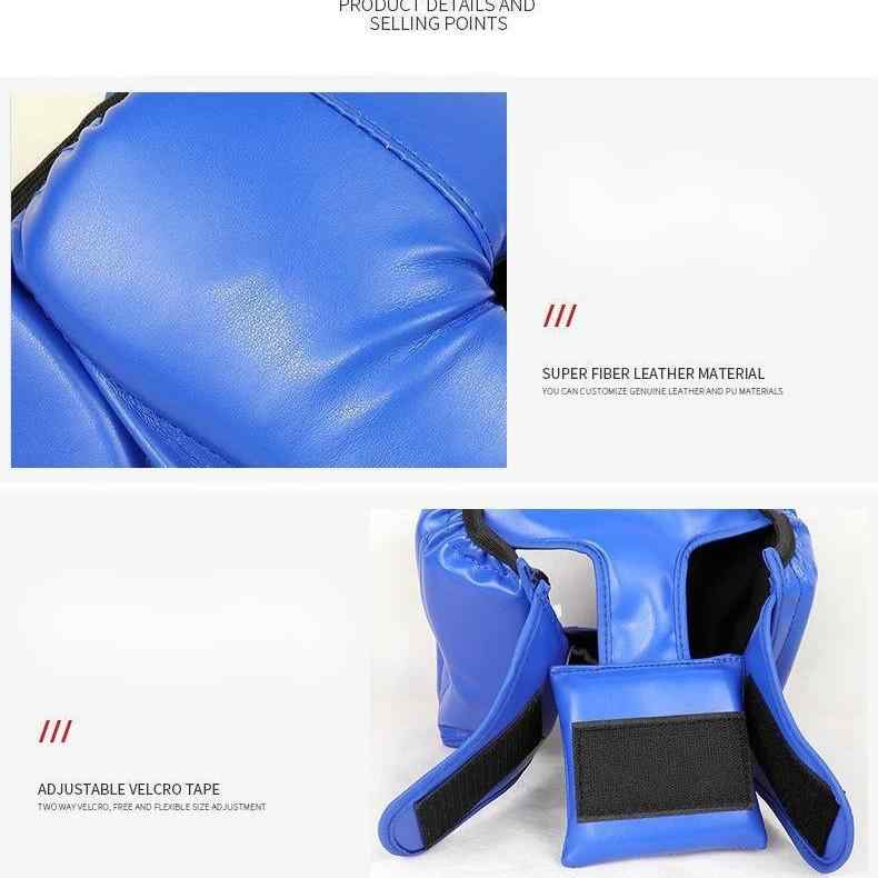 格闘技 ヘッドギア ヘッドガード 大人用 子供用 ボクシング ムエタイ 散打 テコンドー 空手 実戦 練習 ..