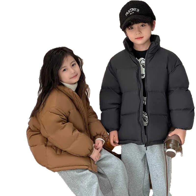 子供服 ダウンジャケット 男女兼用 中綿 コート アウター 防寒 撥水加工 フード付き 3歳 4歳 5歳 6歳 7..