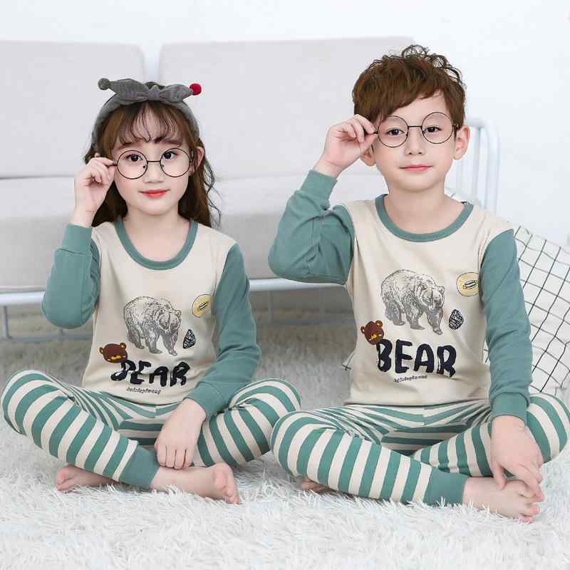 キッズ パジャマ 上下セット 子供服 長袖 トップス 長ズボン 綿100％ かわいい ルームウェア 寝巻き 春..