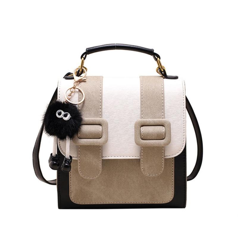 リュック レディース ハンドバッグ 韓国風 スクールバッグ PUレザー バイカラー