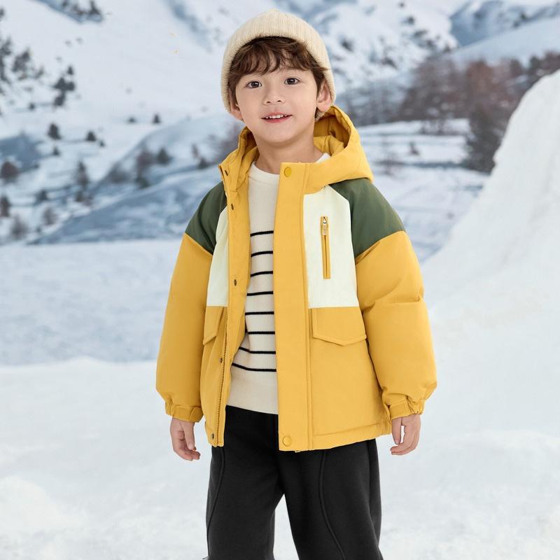 ベビー服 男の子 ダウンジャケット 冬用 アウター 中綿入り あったか ジャケット ボーイズ 子供服 防寒..