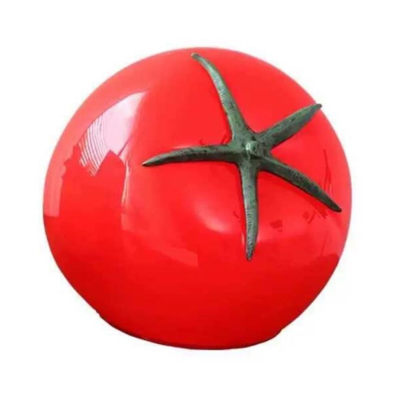 卓上ライト トマト型 テーブルランプ 高級感 アートデザイン ナイトライト ガラス製 間接照明 寝室 ベ..