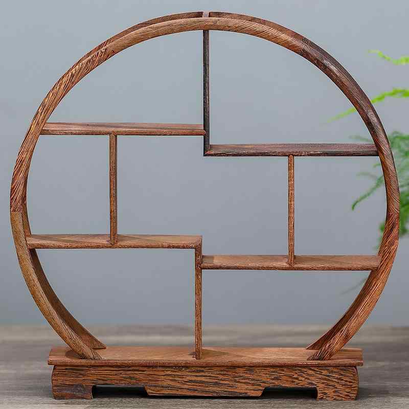 置物 新中式 中華モダン 樹脂製 飾り棚 多宝閣 ディスプレイ 引越し祝い 新築祝い 縁起物 開運 招き猫 リビング 玄関 書斎 オブジェ インテリア 装飾品