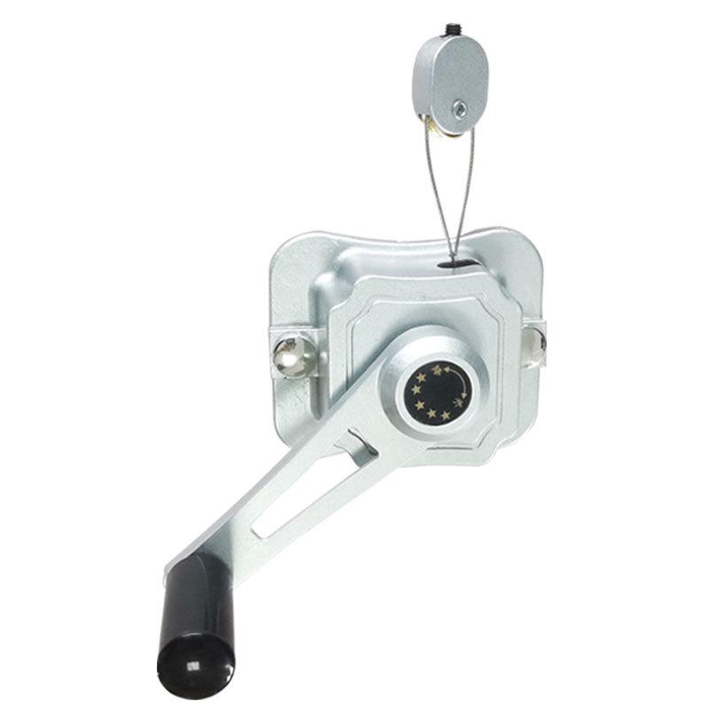 物干し竿 昇降装置 手動式 手回しハンドル 同時昇降 自動滑車 9.5cmピッチ 2本竿 3本竿 4本竿対応 ベビ..