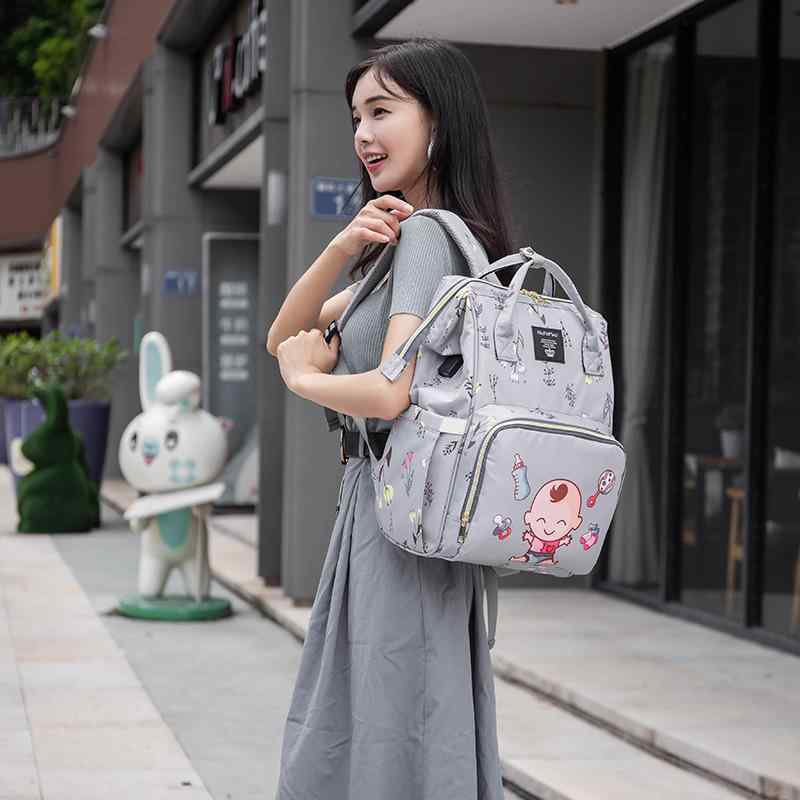 マザーズバッグ レディース 多機能 リュックサック バックパック トートバッグ 2WAY 軽量 大容量 ナイ..