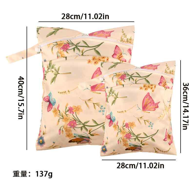 ポーチ ベビー ママ おむつ入れ トラベル 大容量 防水 ウェットバッグ 2点セット 洗面用具 アメニティ ..