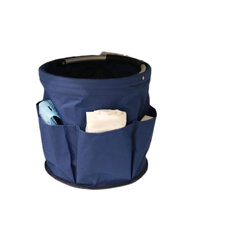 収納バスケット ベビー 赤ちゃん 粉ミルク おむつ オムツ 哺乳瓶 多機能 携帯 折りたたみ 手提げ 持ち..