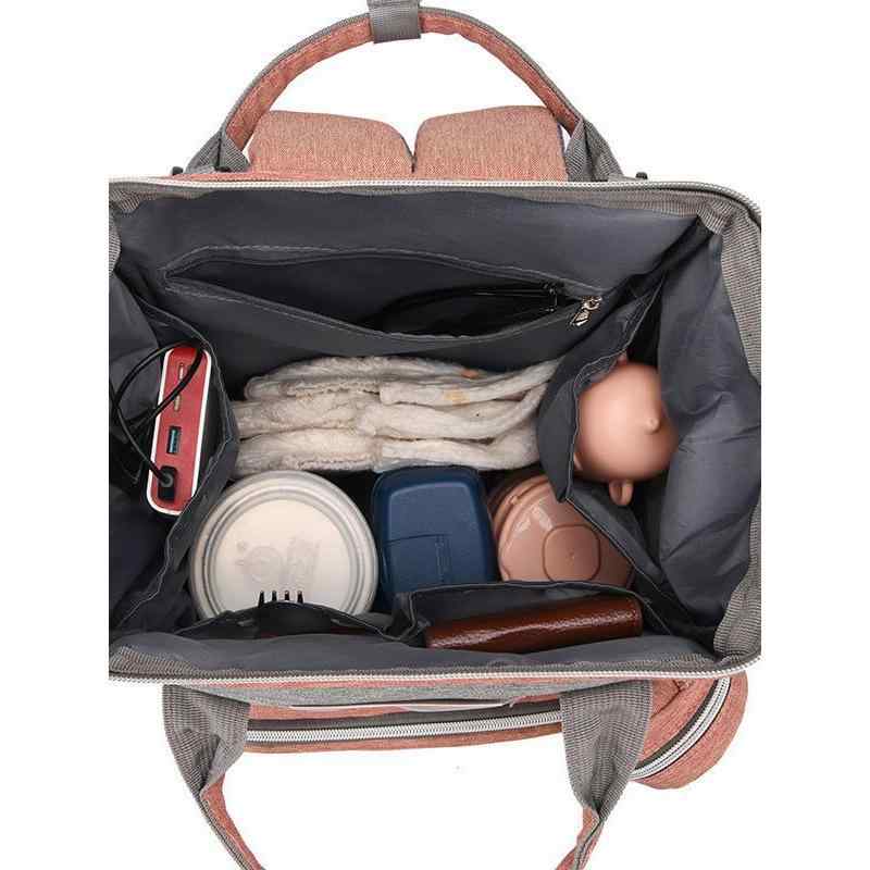 マザーズバッグ ママリュック バックパック 大容量 多機能 保温 乾湿分離 防水 超軽量 耐摩耗 オックス..