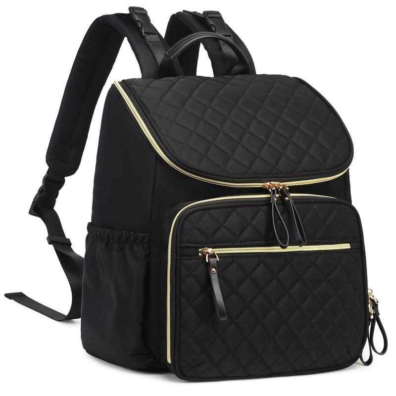 マザーズ リュック 大容量 旅行用 おむつ入れ 収納クリップ 防水 防盗ポケット 負担軽減 ポリエステル..