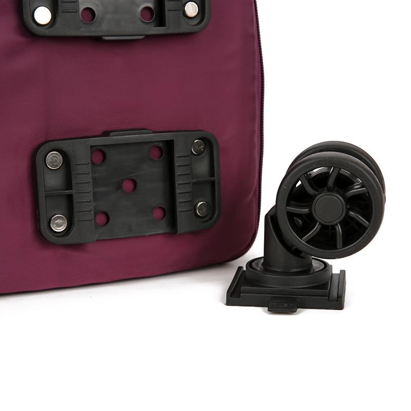 旅行用バッグ レディース 大容量 リュックサック 取り外し可能 キャリーバッグ 4輪 静音 防水 オックス..