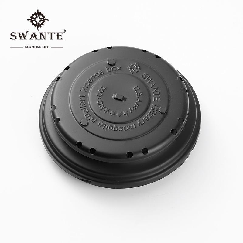 蚊取り線香入れ アウトドア キャンプ 蚊取り線香ケース 蚊取り線香ホルダー 蚊遣り器 防火 難燃 ミリタ..