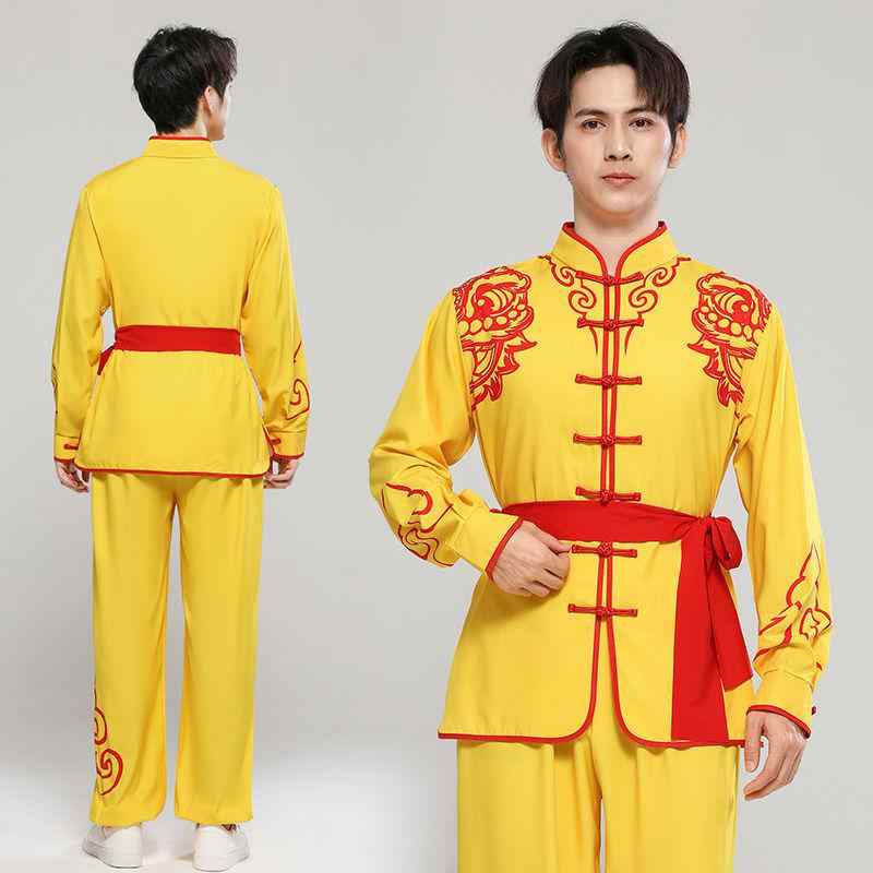 民族衣装 メンズ 男性用 武術 龍舞 獅子舞 太鼓 演舞 お祭り イベント 舞台 発表会 パフォーマンス コ..