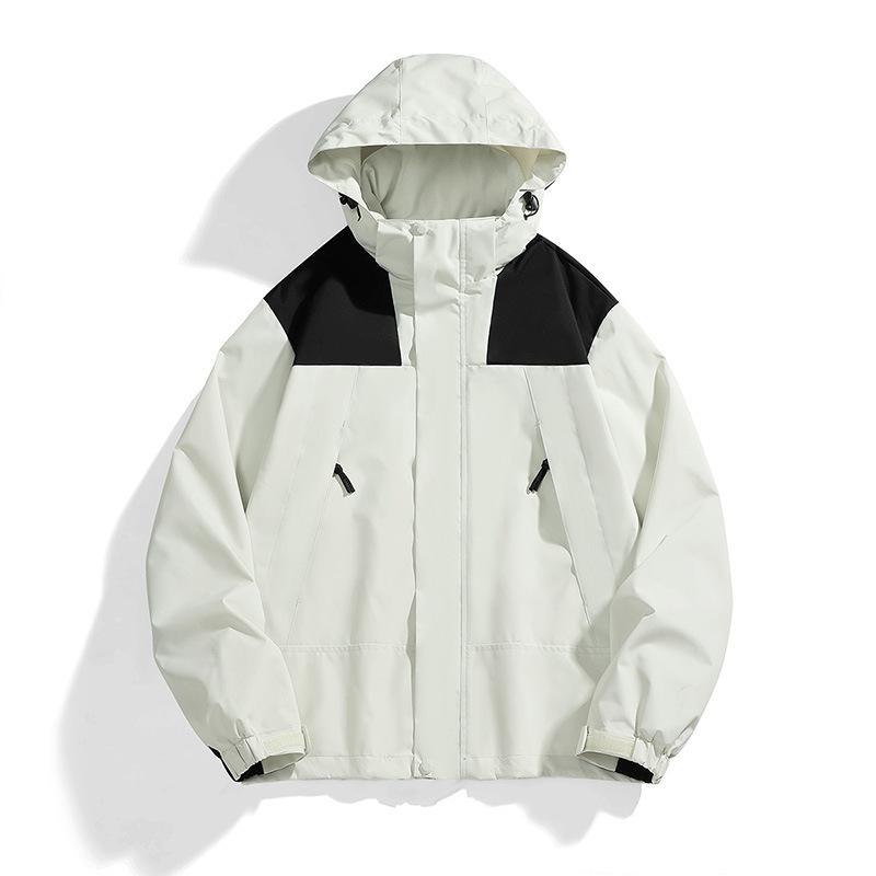 ジャケット メンズ レディース 春秋 韓国風 カジュアル フード付き アウトドア 青年 学生 男性用 アウ..
