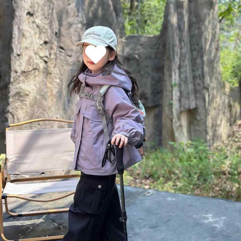 ジャケット キッズ 女の子 アウター マウンテンパーカー 防水 防風 保温 秋冬 大童 13歳 14歳 15歳 16..