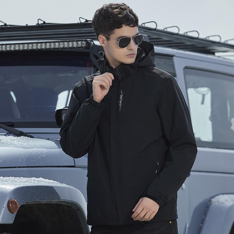 マウンテンパーカー メンズ レディース 防寒 防水 防風 登山ウェア アウトドアウェア 裏起毛 2点セット..