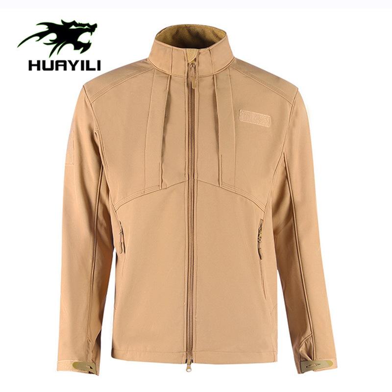 ジャケット メンズ 男性用 防風 撥水 保温 立襟 アウター 登山 ジャンパー ブルゾン 裏起毛 秋冬 グレー ブラック カーキ