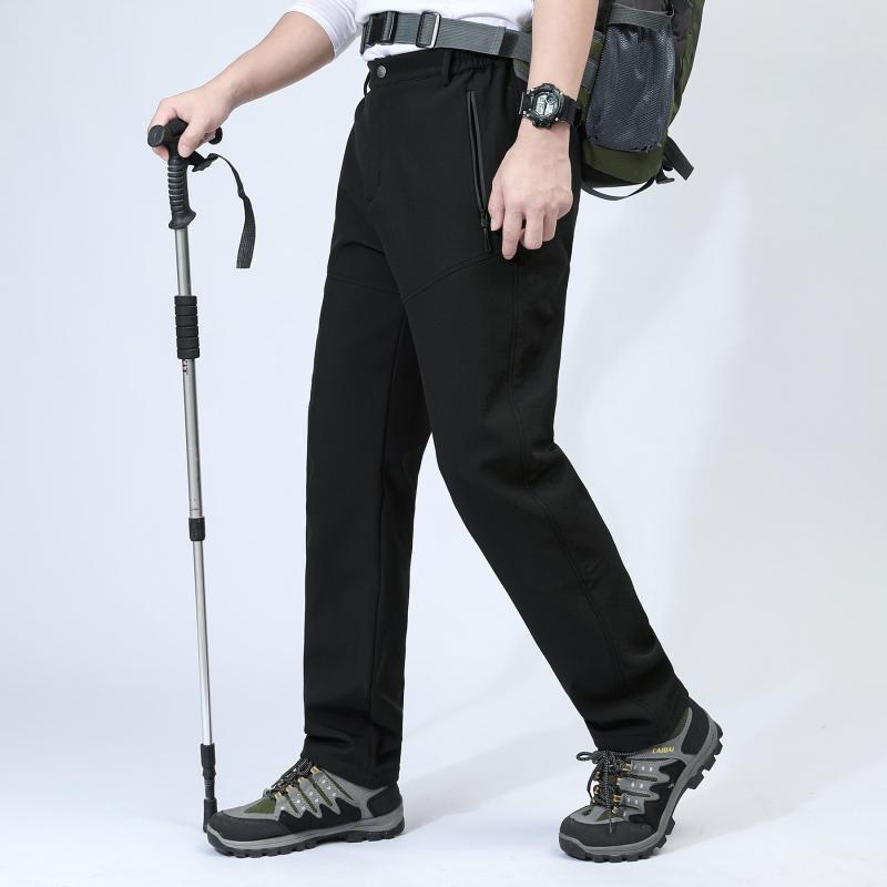 パンツ メンズ アウトドア 登山パンツ 秋冬 裏起毛 大きいサイズ 男性用 スポーツ ウェア 撥水 防風 ズ..