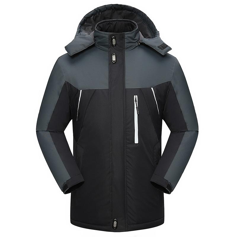 マウンテンパーカー メンズ 男性用 防寒着 裏起毛 アウトドアジャケット 登山 秋冬 防水 防風 上着 アウター ジャンパー ブルゾン
