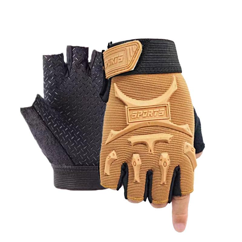 手袋 キッズ 子供用 指なし 手袋 戦術 ミリタリー 迷彩柄 グローブ アウトドア キャンプ 運動 スポーツ..